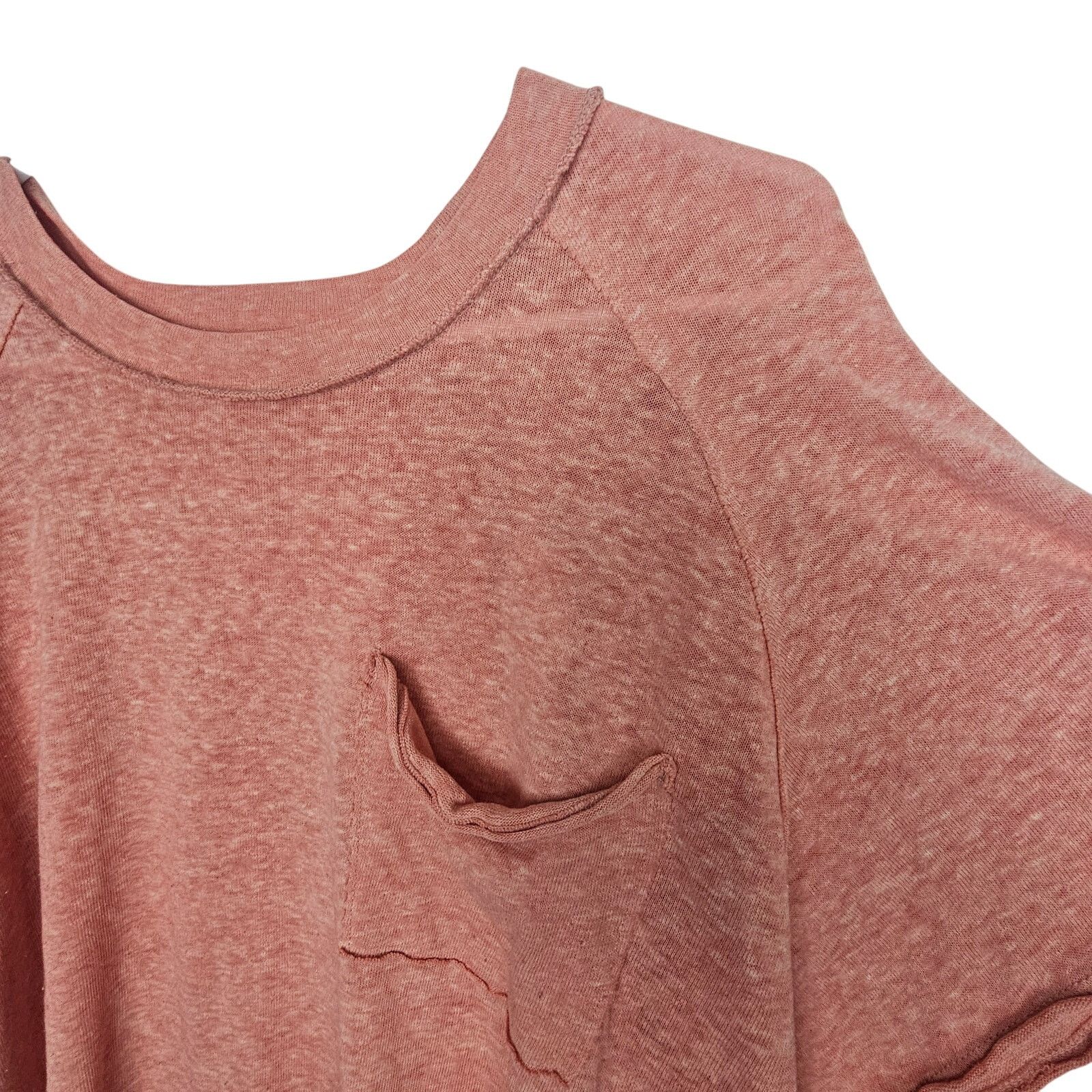 Free People Free People Kyota Slub Tee M Boho Raglan Burnout Slouchy Size M / US 6-8 / IT 42-44 - 6 Thumbnail