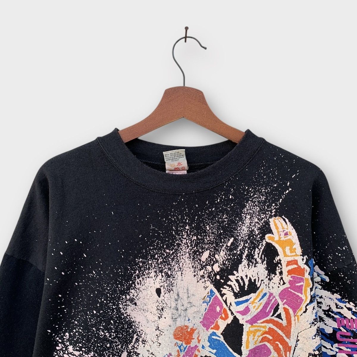 Puma VINTAGE 90s PUMA SNOWBOARDING CREWNECK BIG GRAPHICS NEON Size US L / EU 52-54 / 3 - 4 Thumbnail
