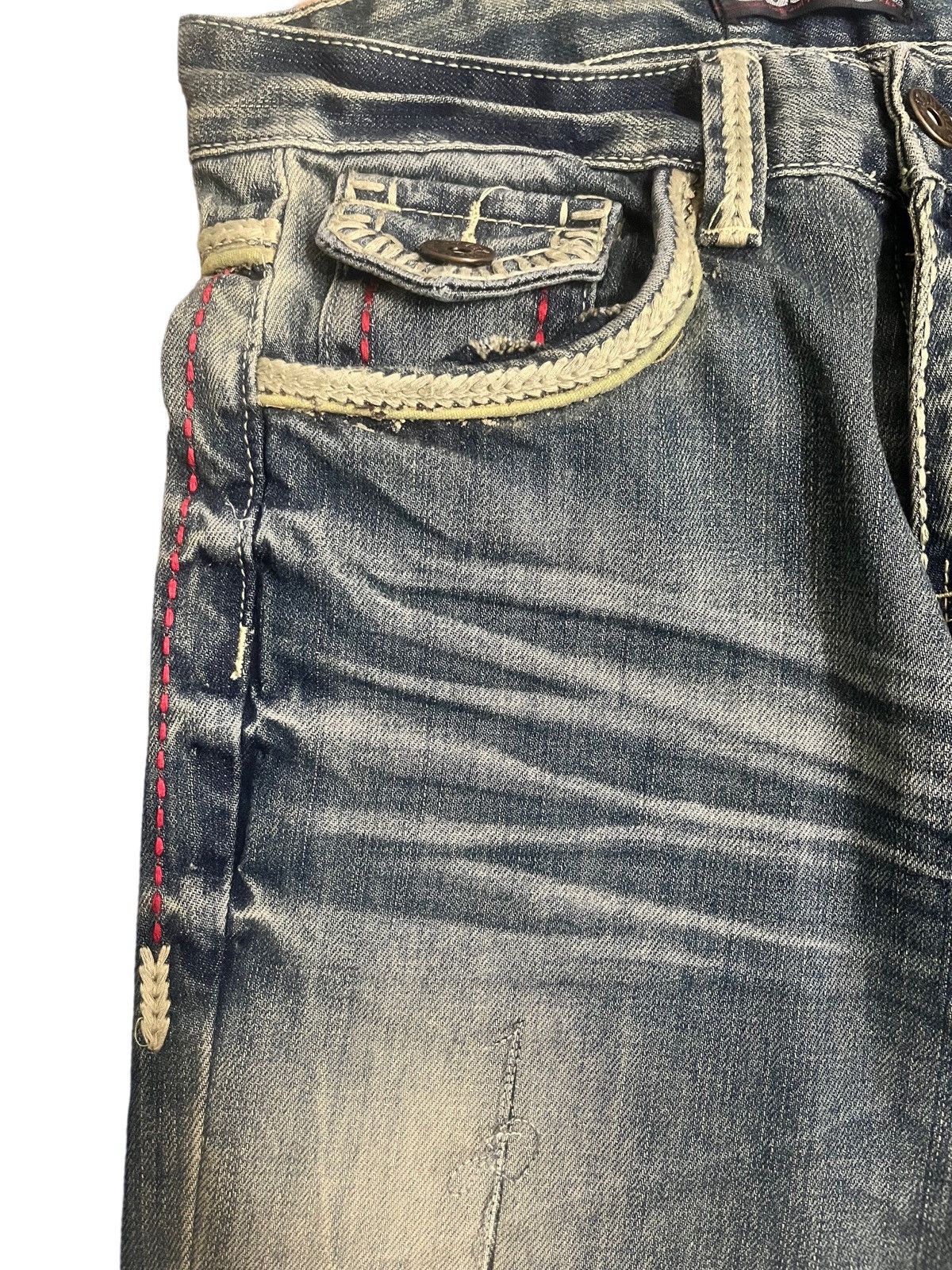 If Six Was Nine Vintage Jethigh Flare Bootcut Denim Size US 29 - 6 Thumbnail