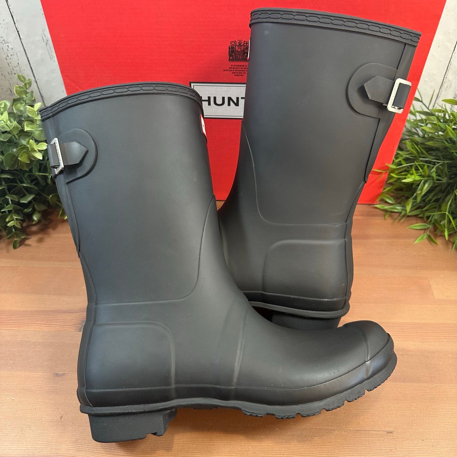 Hunter Hunter Original Back Adjustable Short Rain Boots Size 10 Size US 10 / IT 40 - 5 Thumbnail