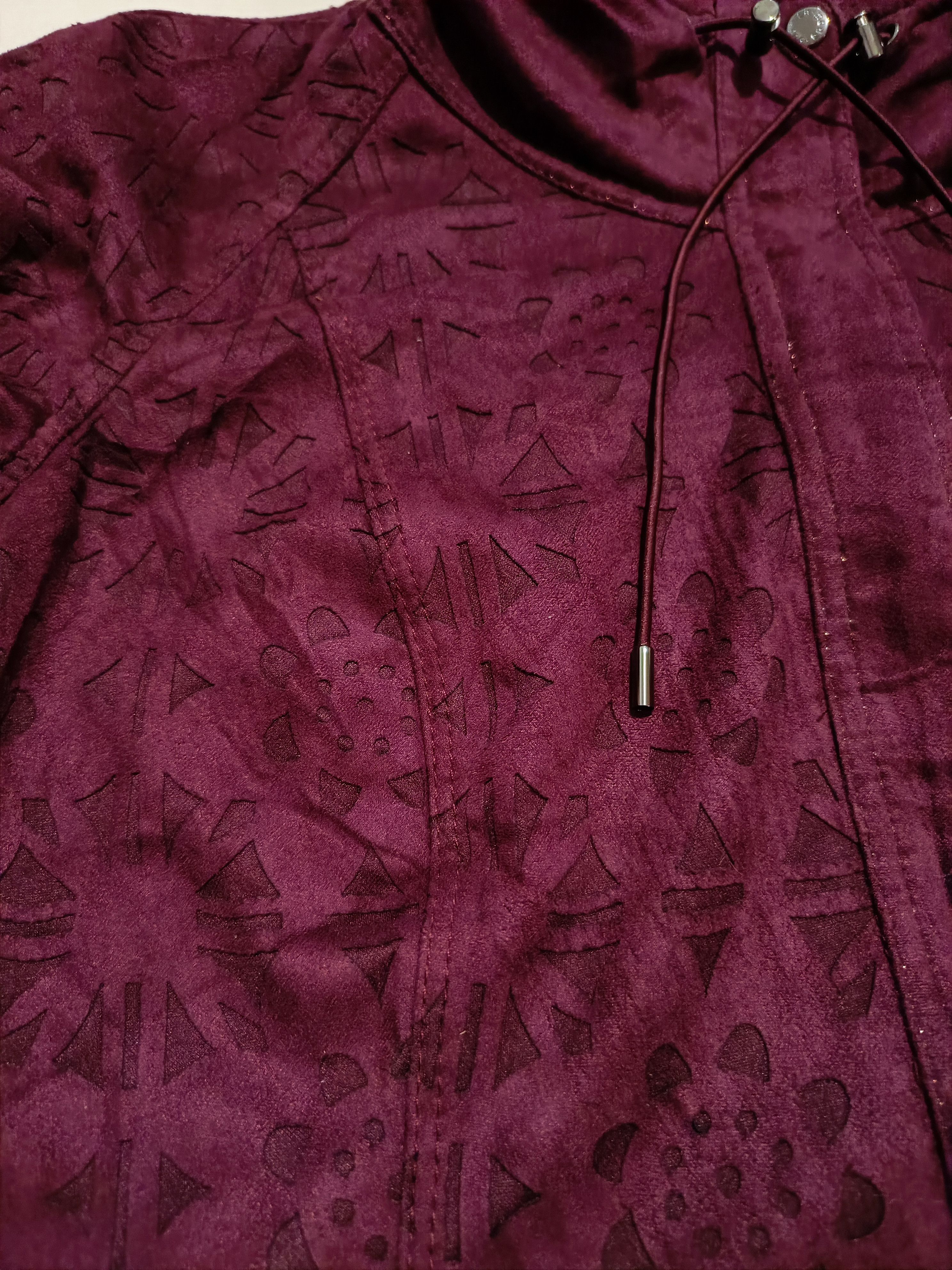 Japanese Brand La Moda Goji Mesh Armor Hoodie Full engraved leather jacket Size L / US 10 / IT 46 - 9 Thumbnail