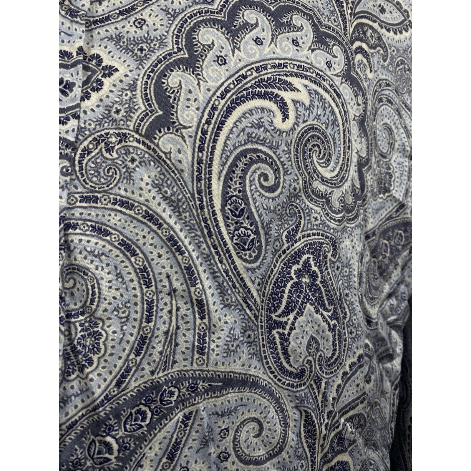 Etro Etro Paisley Men's Blue Longsleeve Shirt Size XL Size US XL / EU 56 / 4 - 9 Thumbnail
