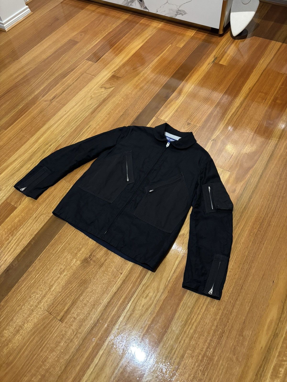 Junya Watanabe Junya Watanabe Man AW21 Max Halley Ramie Reversible Jacket Size US S / EU 44-46 / 1 - 1 Thumbnail