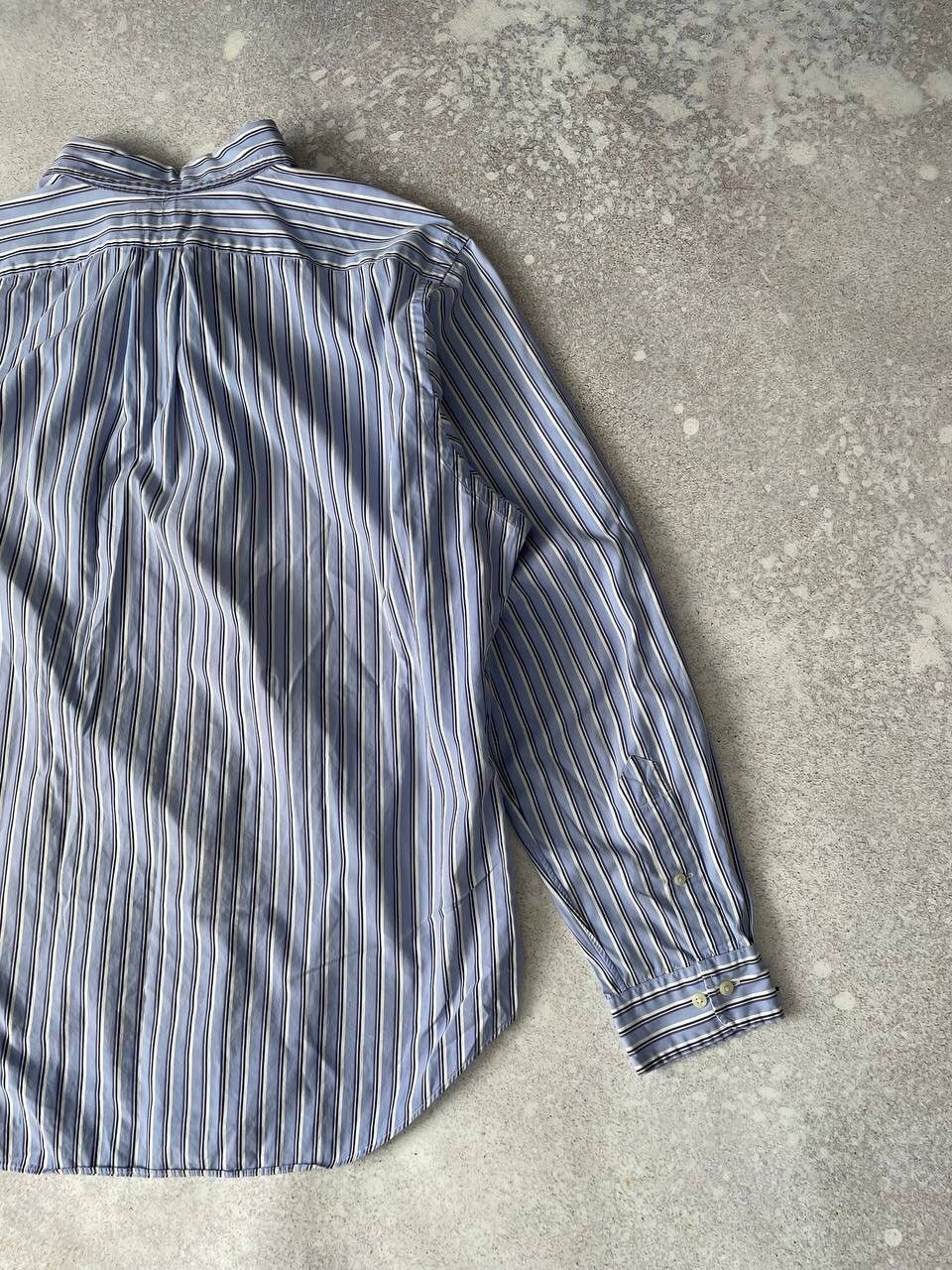 Polo Ralph Lauren × RRL Ralph Lauren × Ralph Lauren Vintage Polo Ralph Lauren RRL Y2K Rugby Stripped Shirts Size US XL / EU 56 / 4 - 7 Thumbnail