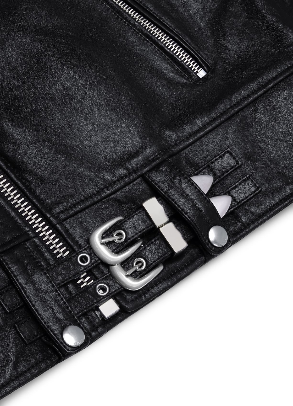 Celine o1bcso1str0824 Oversized Cowboy Jacket in Black Size US S / EU 44-46 / 1 - 4 Thumbnail