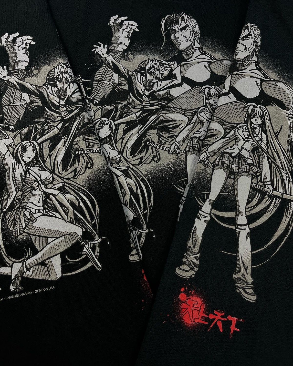 Tenjho Tenge Vintage Anime T-shirt L