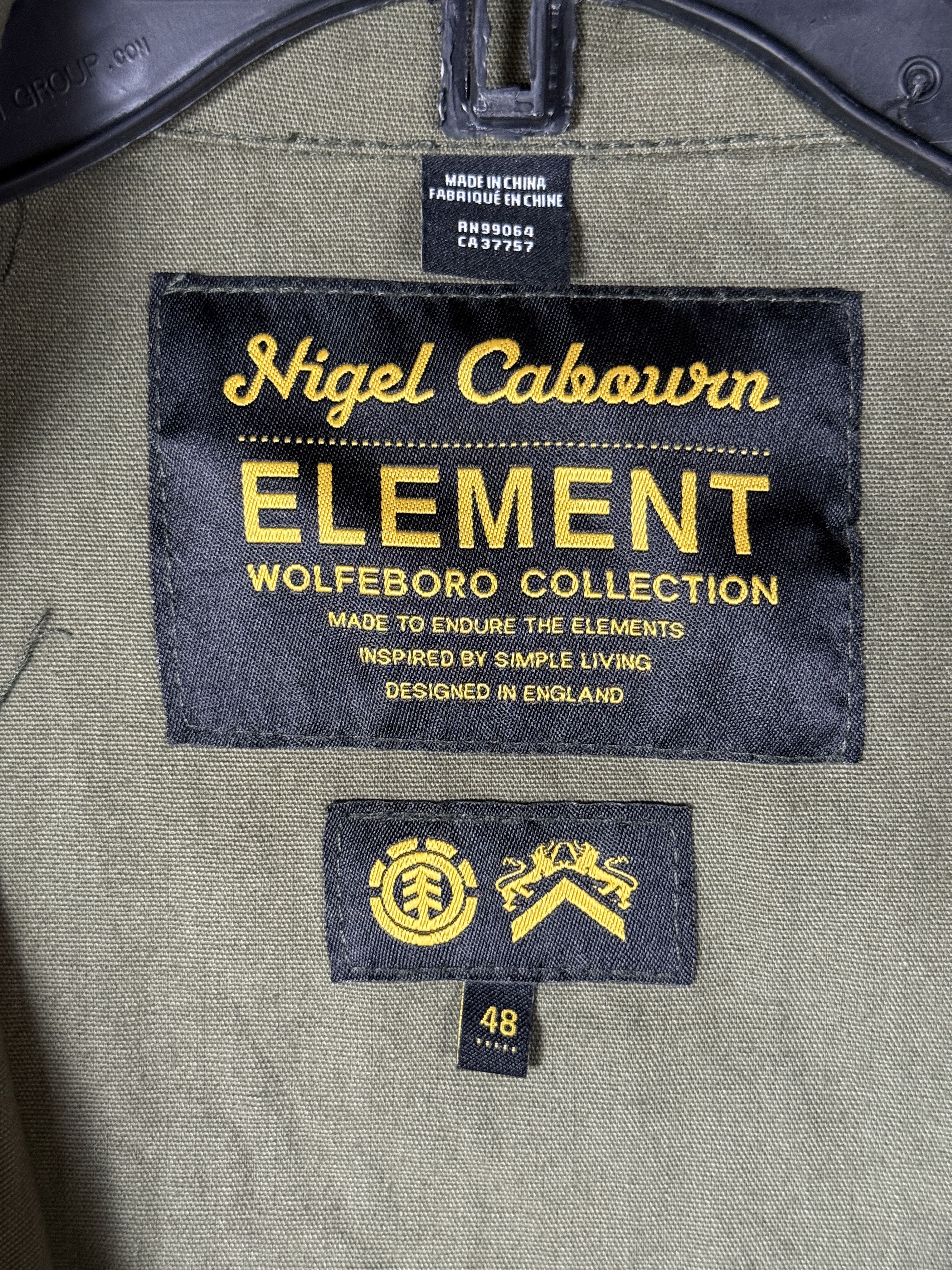 Nigel Cabourn Nigel Cabourn x Element Sawyer Coverall Size US 32 / EU 48 - 4 Thumbnail