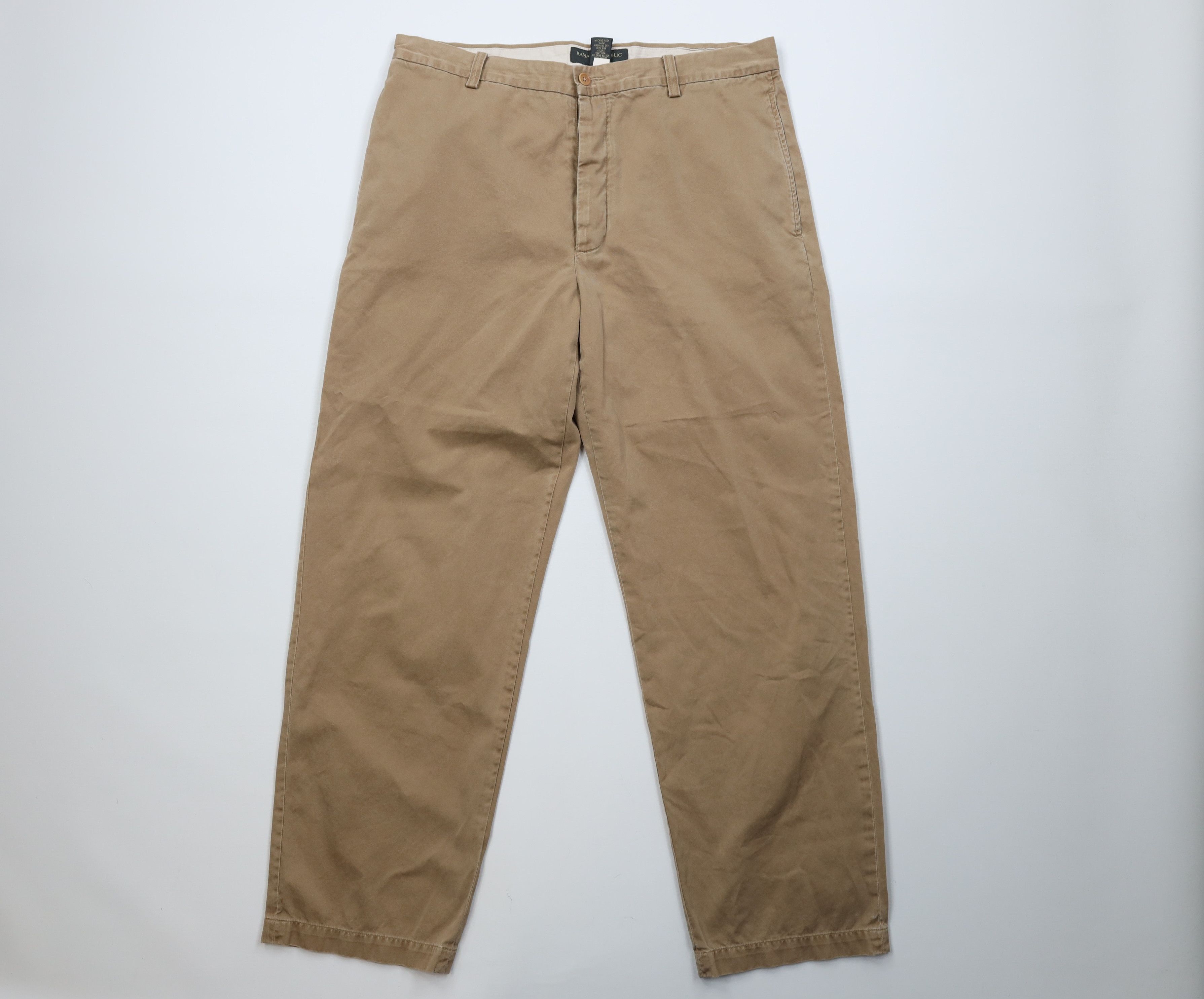 Banana Republic Vintage Y2K 2002 Banana Republic Fly Gavin Wide Leg Pants Size US 34 / EU 50 - 1 Thumbnail