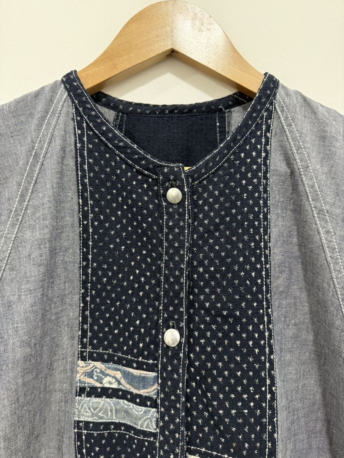 Japanese Brand Japanese Sashiko Handmade Kapital Style Size US L / EU 52-54 / 3 - 3 Thumbnail
