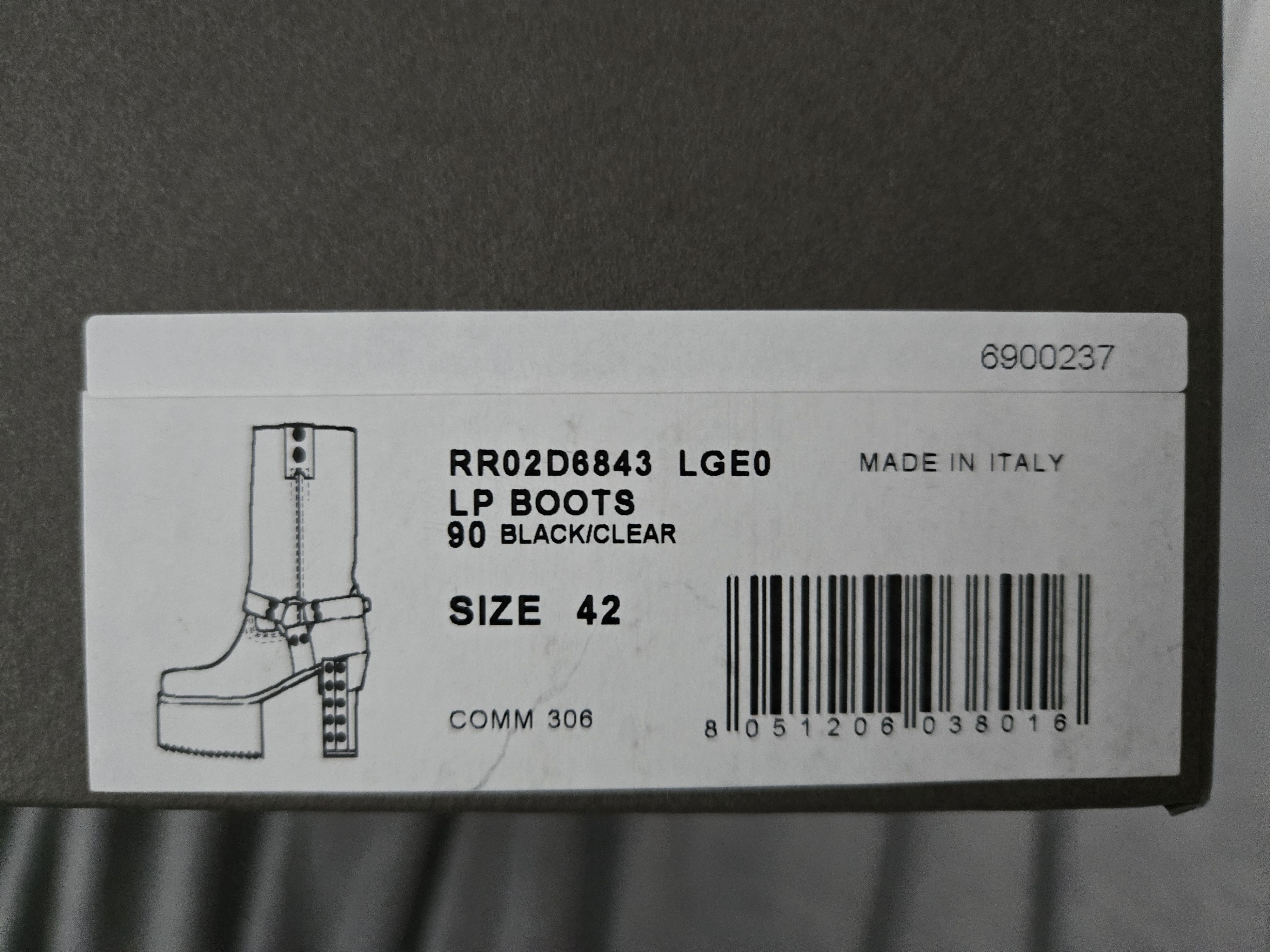 Rick Owens RICK OWENS RUNWAY LP BOOTS Size US 9 / EU 42 - 6 Thumbnail