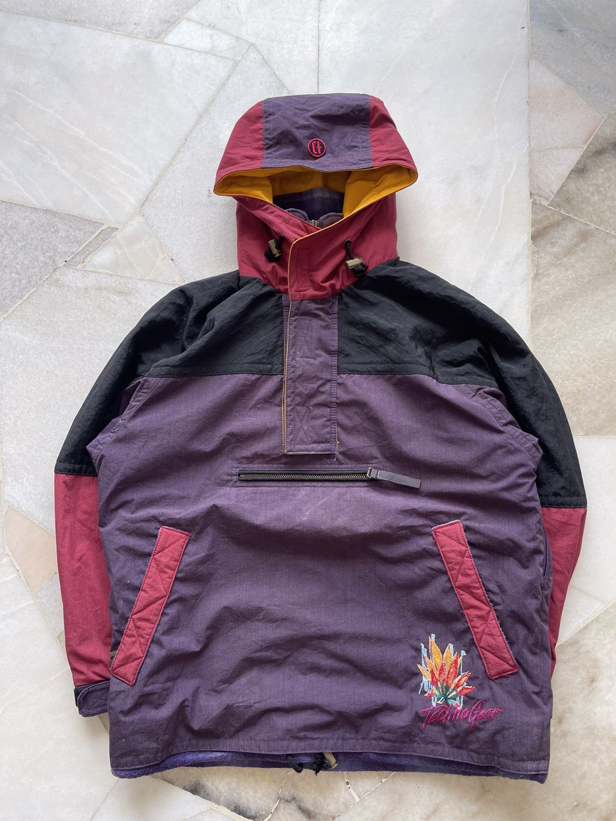 Descente 90s Descente ‘TechnoGear’ Colorblock Ski Anorak Jacket Size US L / EU 52-54 / 3 - 9 Thumbnail