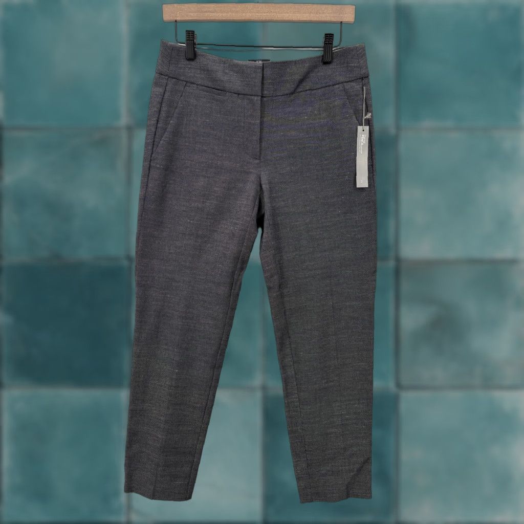 Ann Taylor Ann Taylor LOFT Marisa Pencil Ankle Pants Womens 2 Gray Slim Stretch Career NWT Size 26" / US 2 / IT 38 - 1 Thumbnail