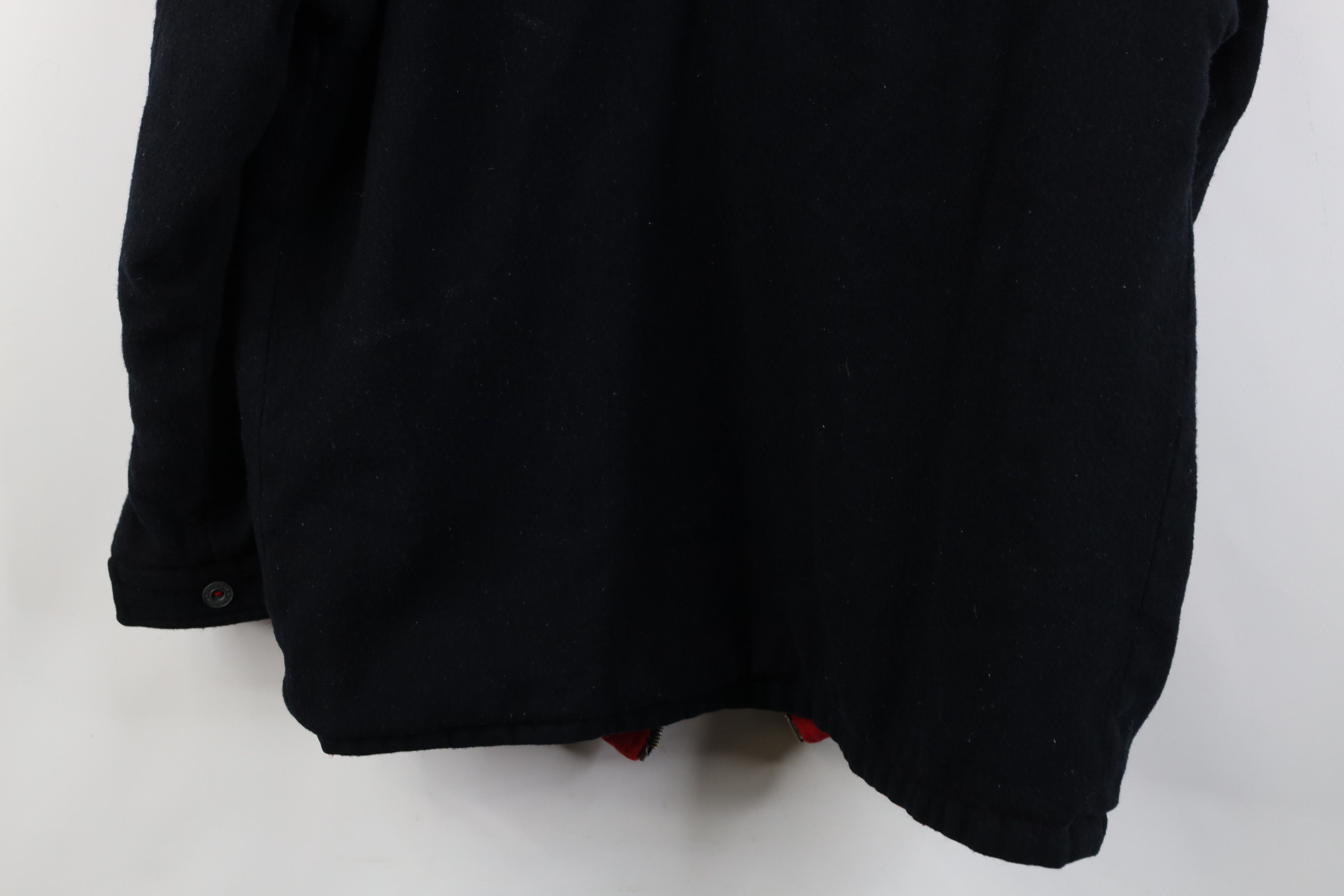Marlboro AS IS Vintage 90s Marlboro Reversible Wool Bomber Jacket Size US M / EU 48-50 / 2 - 18 Thumbnail