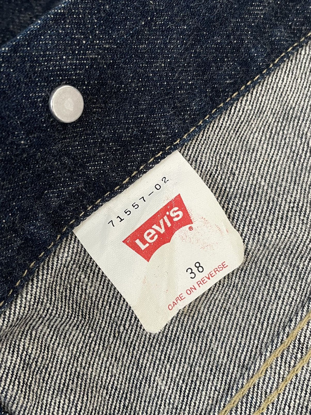 Levi's Vtg 90s Japan Levi’s Lot 557 Type-lll Trucker Denim Jacket Size US M / EU 48-50 / 2 - 14 Thumbnail