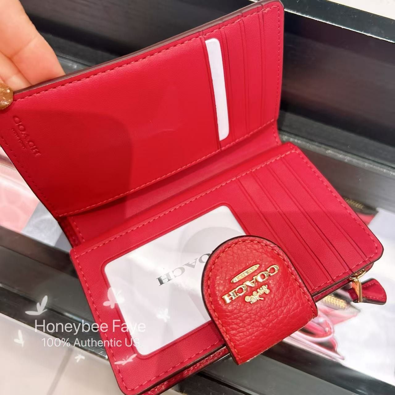 Coach Medium Corner Zip Wallet CBO41 Size ONE SIZE - 6 Thumbnail