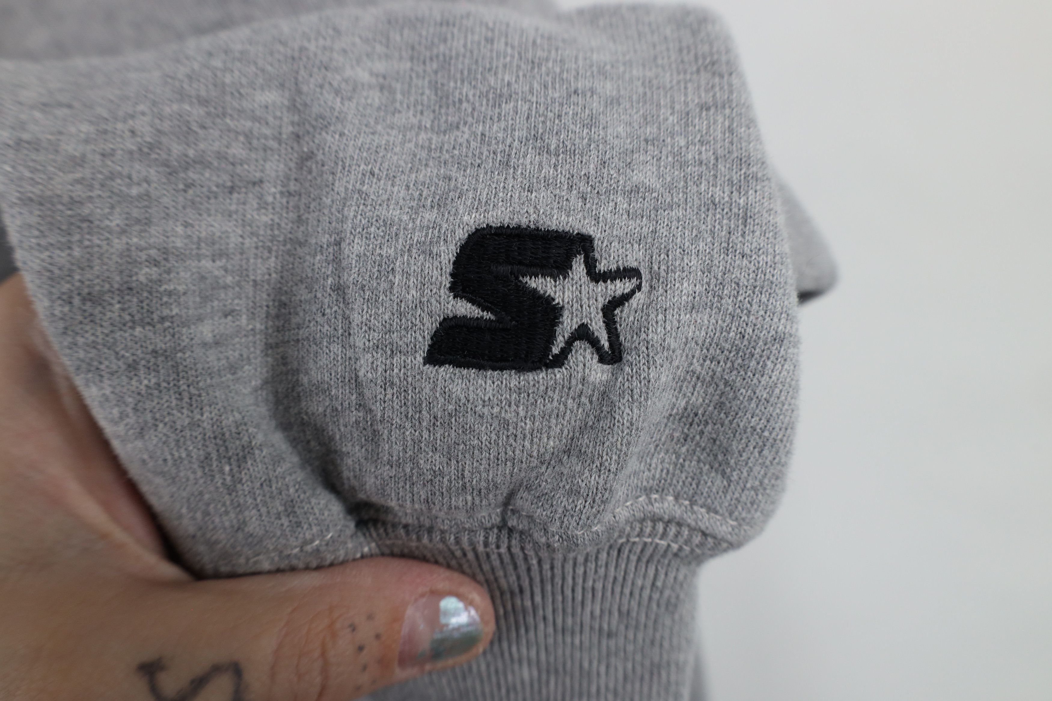 Starter × Vintage Vintage 90s Starter University Michigan Crewneck Sweatshirt Size L / US 10 / IT 46 - 4 Thumbnail
