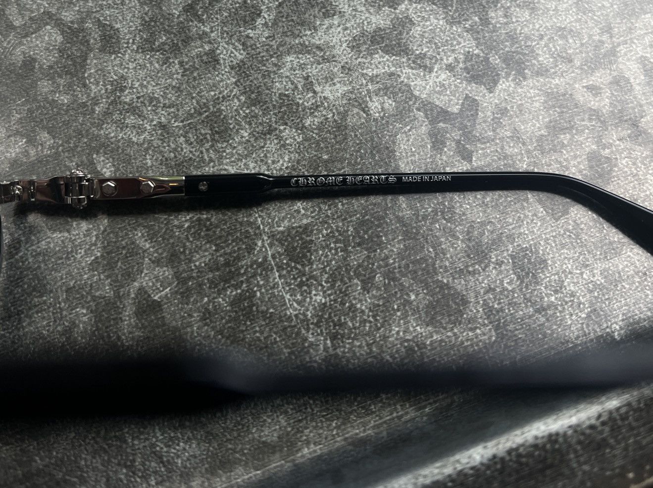 Chrome Hearts Chrome Hearts TATTERS BLACK/SILVER Glasses Size ONE SIZE - 5 Thumbnail