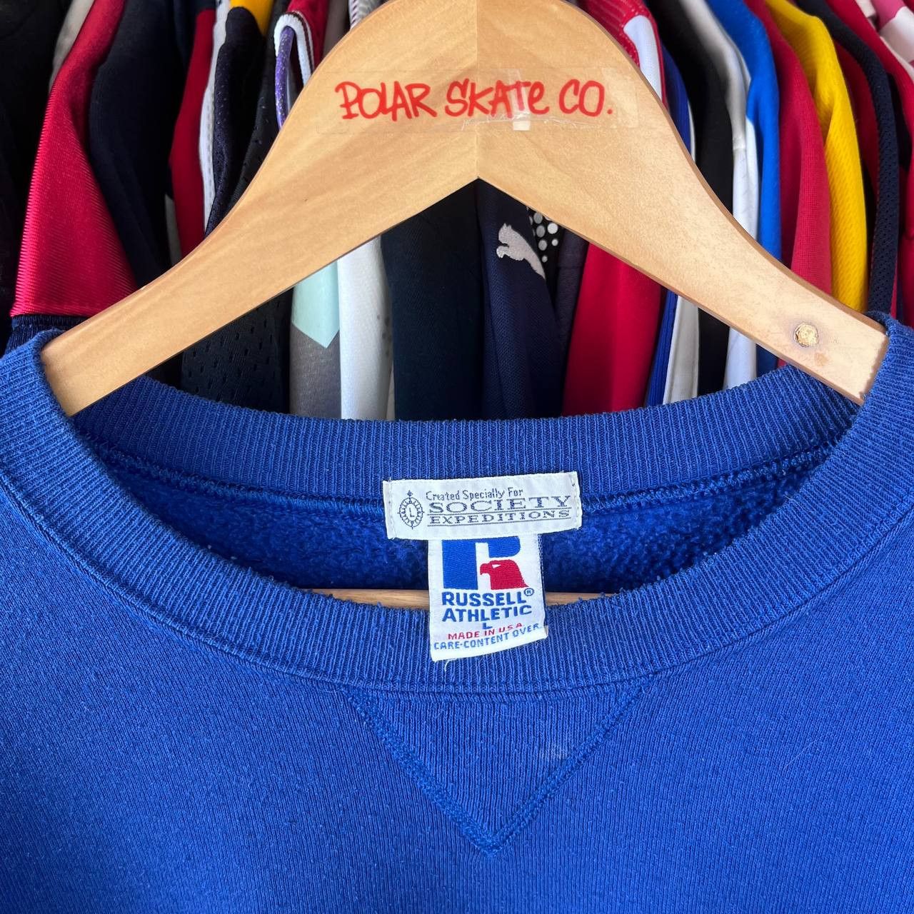 Russell Athletic Russell Athletic Society Expeditions Antarctica Sweatshirt Size US L / EU 52-54 / 3 - 14 Thumbnail
