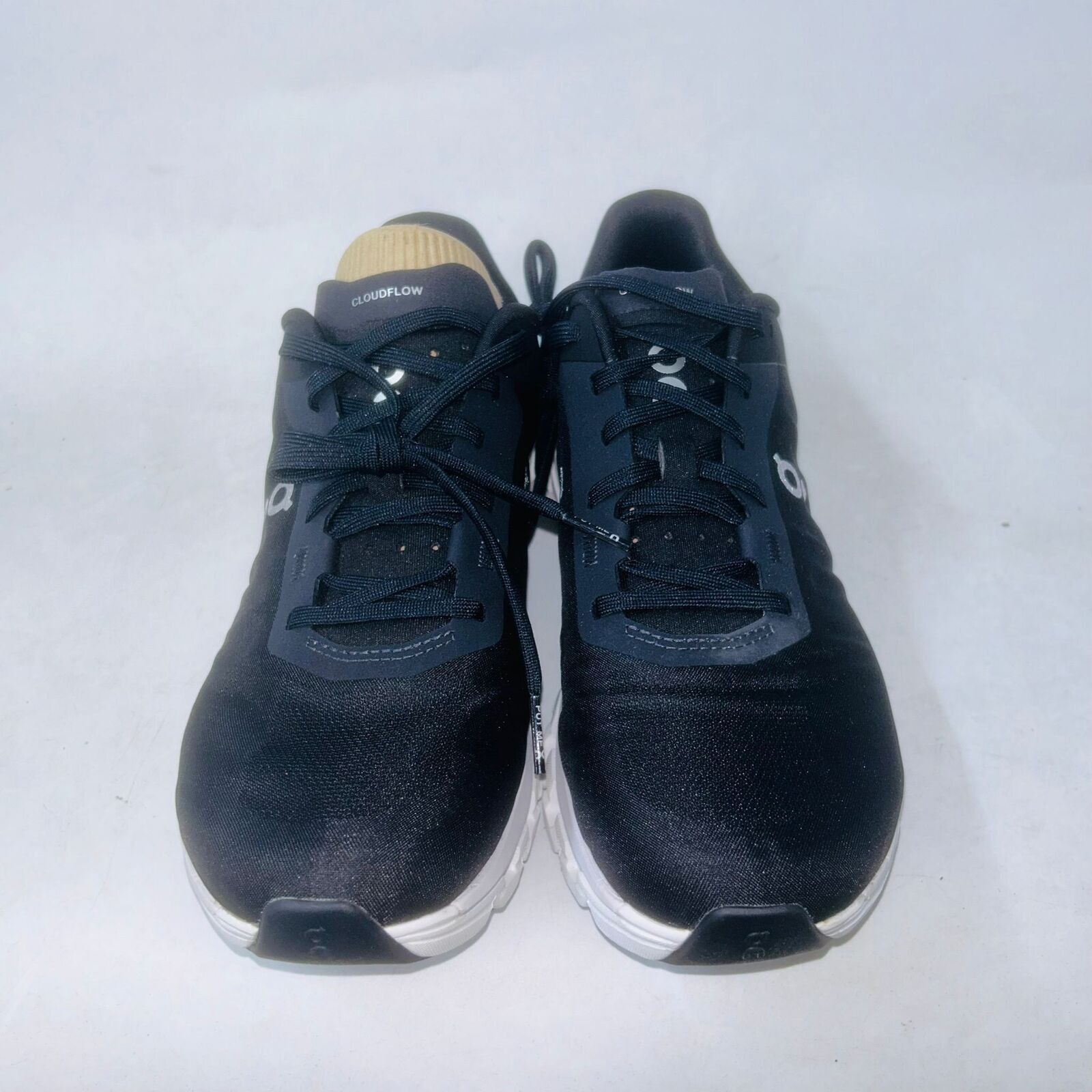 On WOMENS CLOUDFLOW 4 BLACK/WHITE COMFORT RUNNING SHOES SIZE 8B Size US 8 / IT 38 - 2 Thumbnail