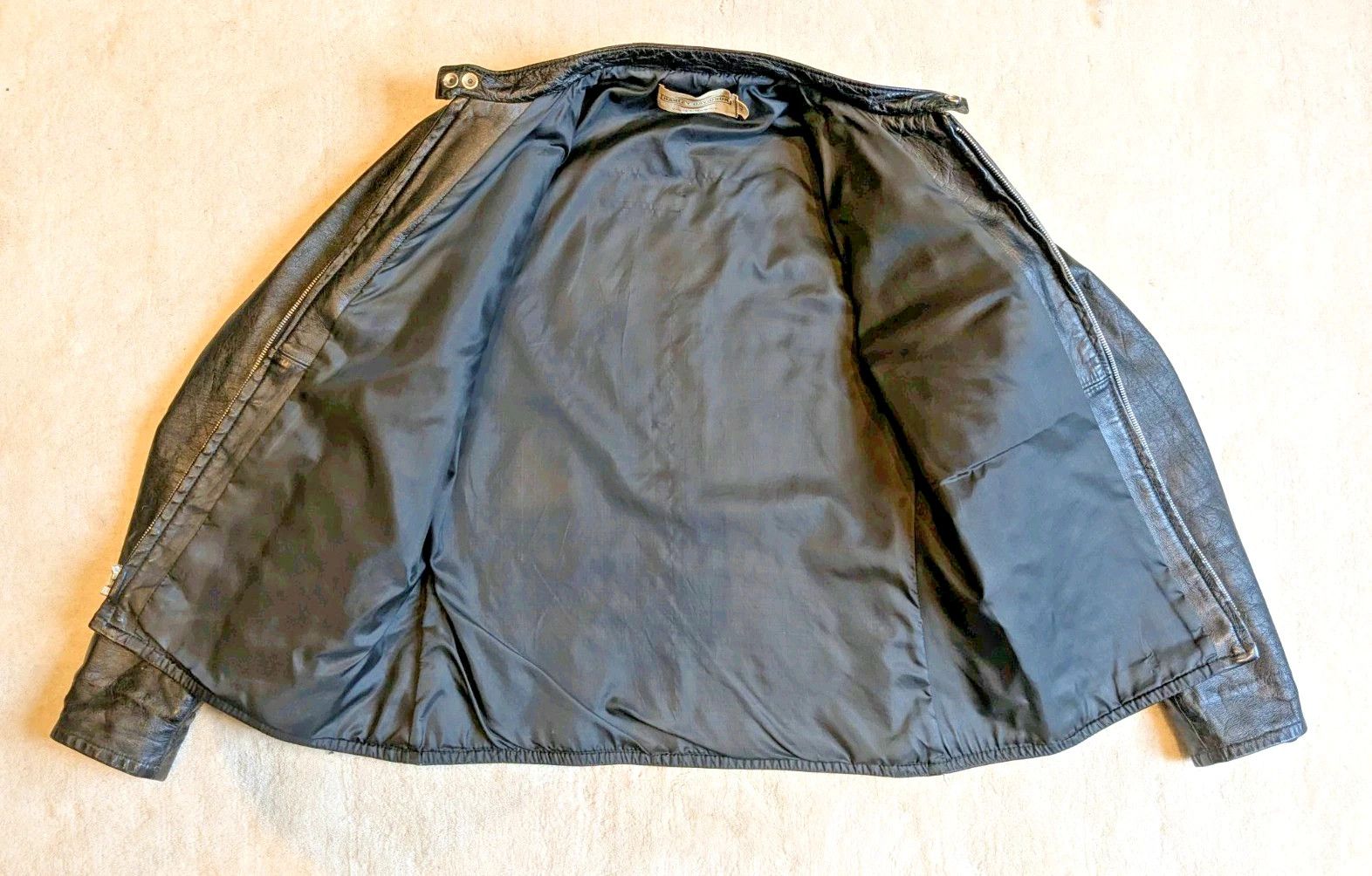 Harley Davidson 60s Harley Davidson Sportster Cafe Racer Leather Jacket 42 Size US M / EU 48-50 / 2 - 3 Thumbnail