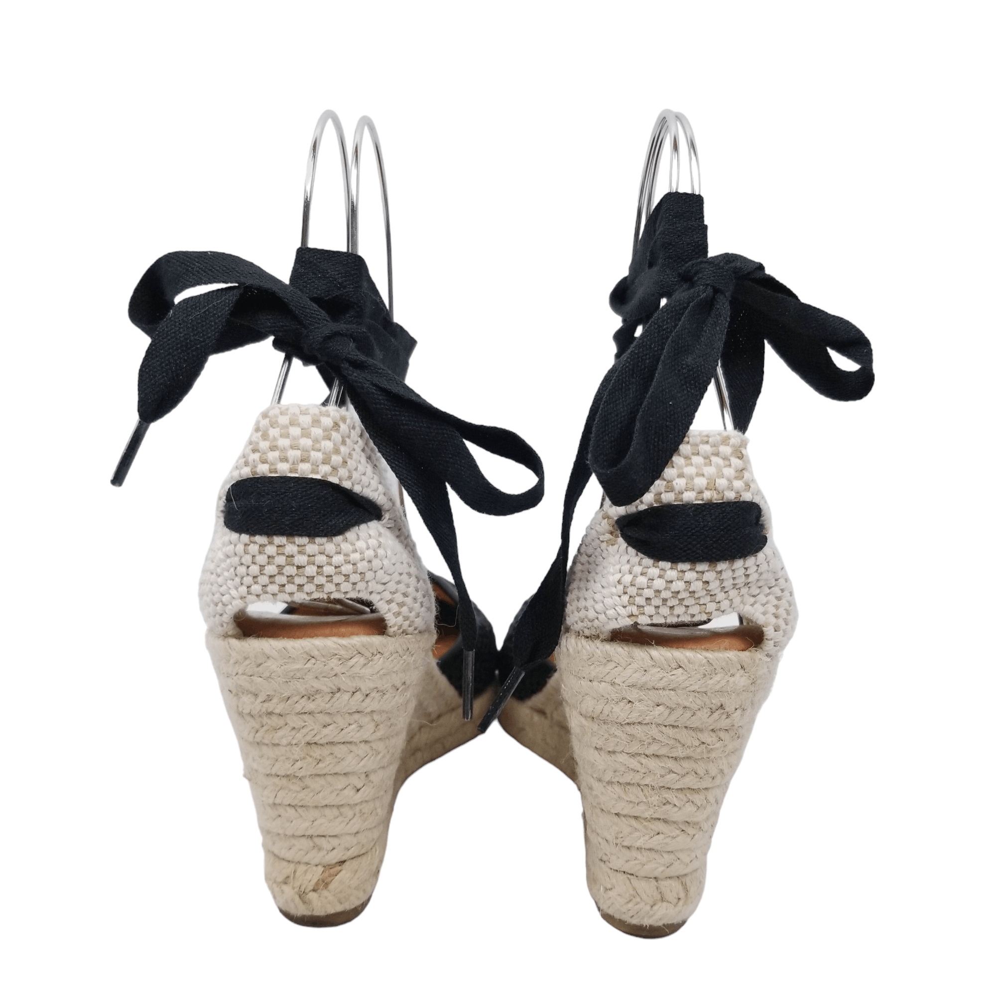 Other Andre Assous Ensley Espadrille Lace-Up Wedge Size US 8 / IT 38 - 4 Thumbnail