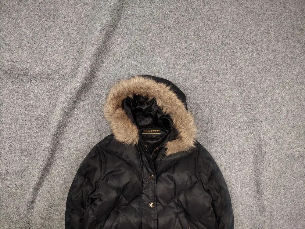Rocawear Vintage y2k Rocawear Black Japan Fur Cropped Jacket LGB Size US S / EU 44-46 / 1 - 2 Thumbnail