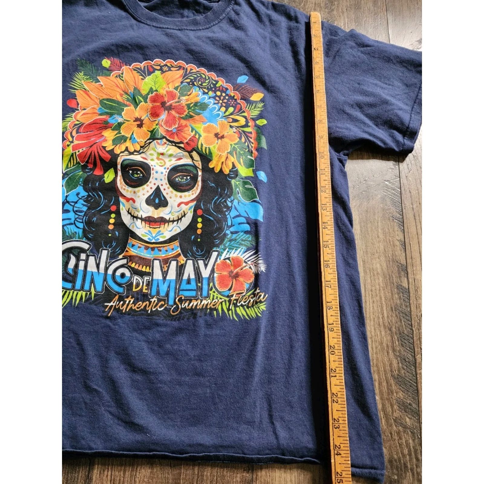 Vintage Mens M Cinco De Mayo Senior Jalapeño Restaurant Avon Park FL T Shirt 2 Sided Size US M / EU 48-50 / 2 - 4 Thumbnail