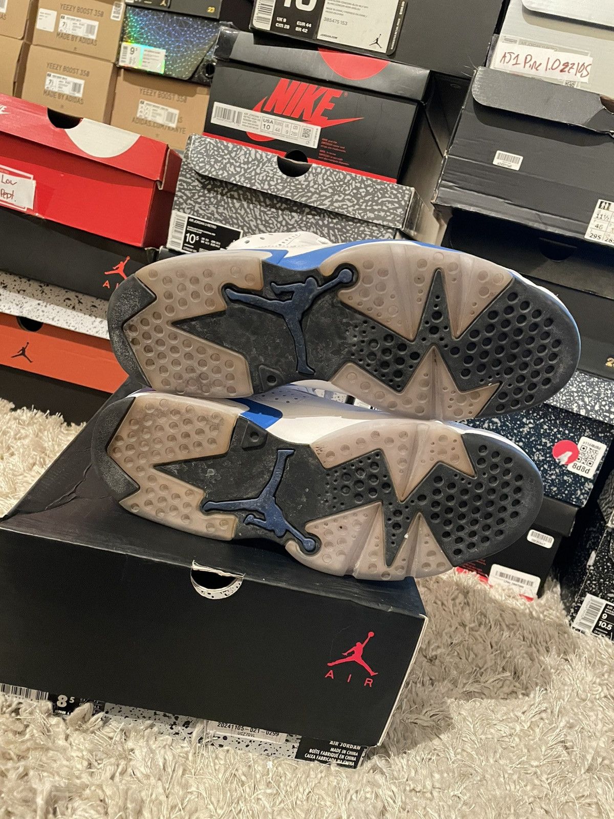 Jordan Brand Jordan 6 Sport Blue Size US 8.5 / EU 41-42 - 10 Thumbnail