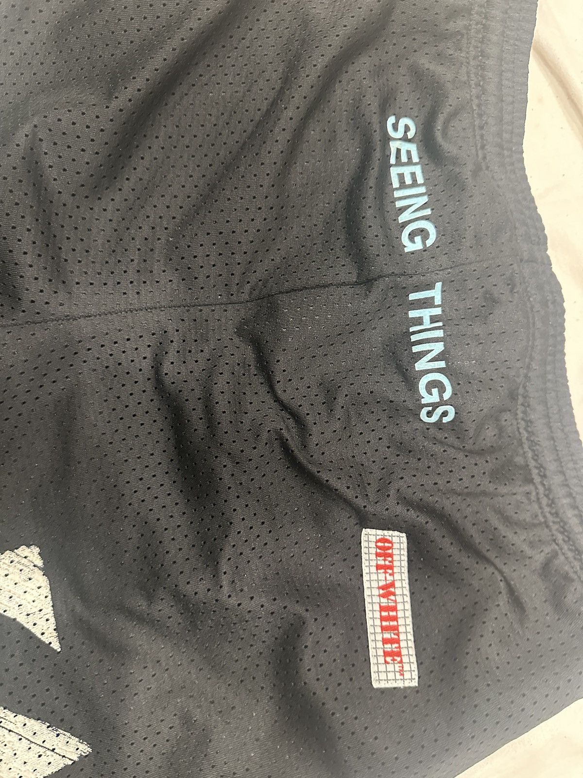 Off-White Off White striped diagonal shorts Size US 36 / EU 52 - 2 Thumbnail