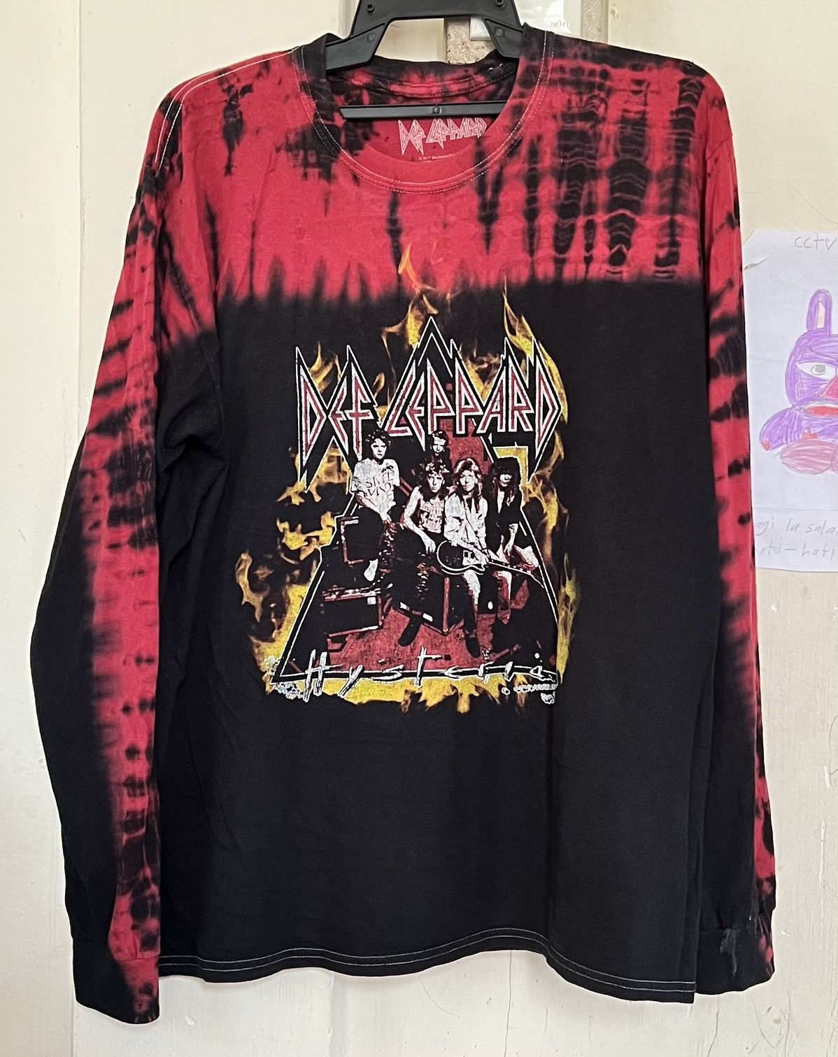 Band Tees × Def Leppard Vintage Band Def Leppard Tie Dye Size US M / EU 48-50 / 2 - 1 Thumbnail