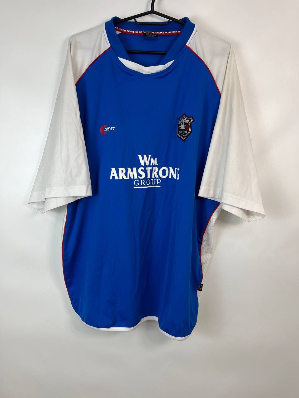 Vintage Gretna FC 2006-2007 Away jersey shirt Crest Sz XXL Size US XXL / EU 58 / 5 - 1 Thumbnail