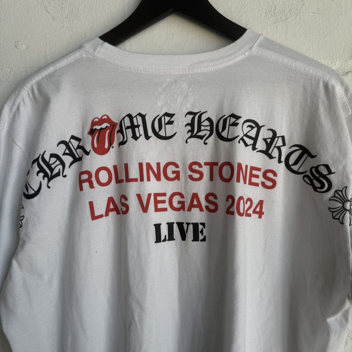 Chrome Hearts Chrome Hearts Rolling Stones Exclusive T-shirt Size US XL / EU 56 / 4 - 5 Thumbnail