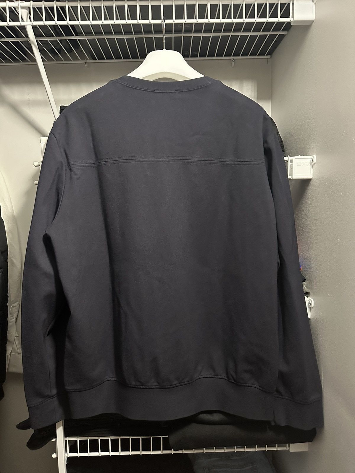 A.P.C. A.P.C. Navy Sweatshirt Size US XXL / EU 58 / 5 - 2 Thumbnail