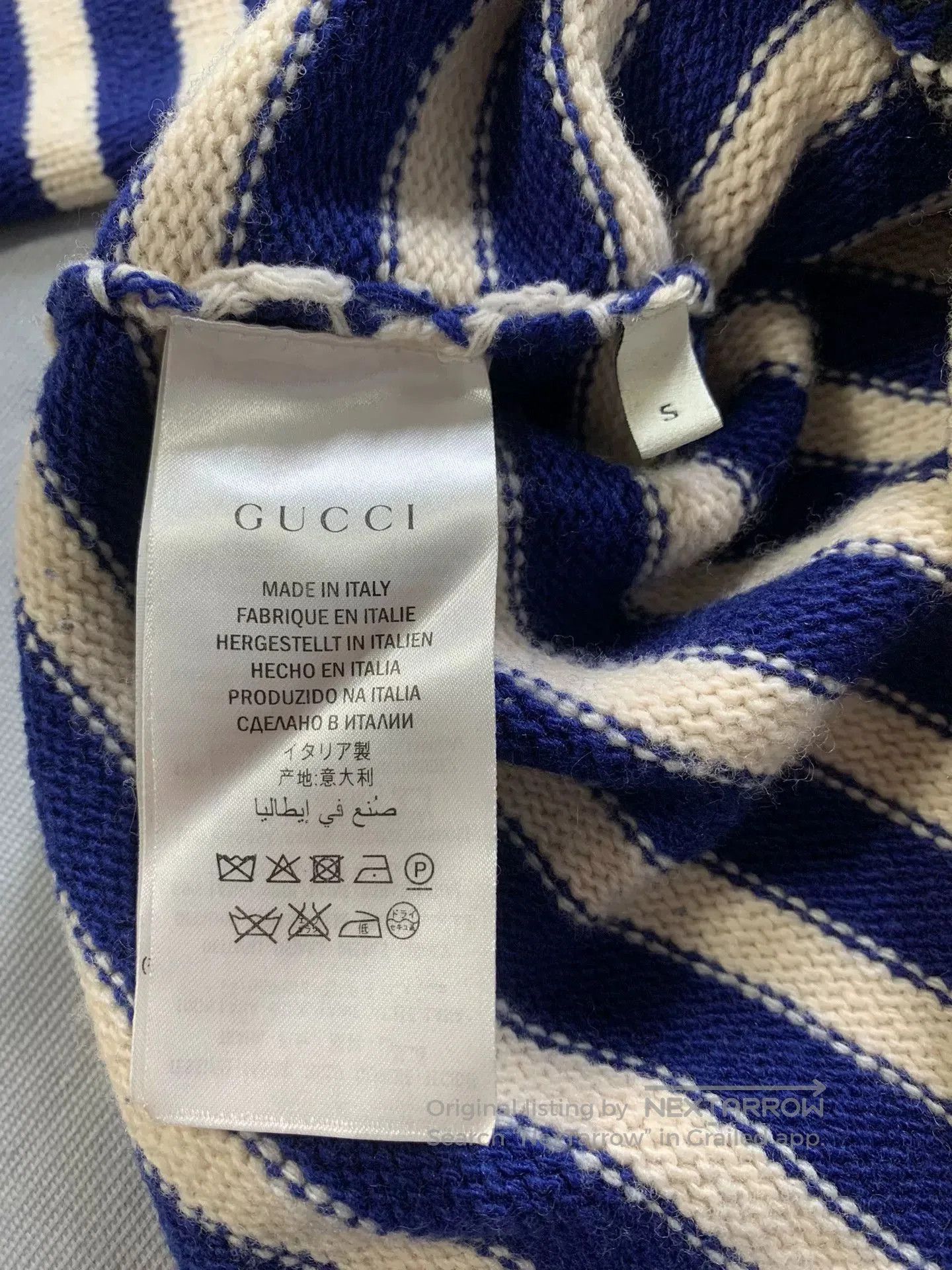 Gucci Gucci Tiger Head Embroidered Wool Sweater. Size US S / EU 44-46 / 1 - 5 Thumbnail