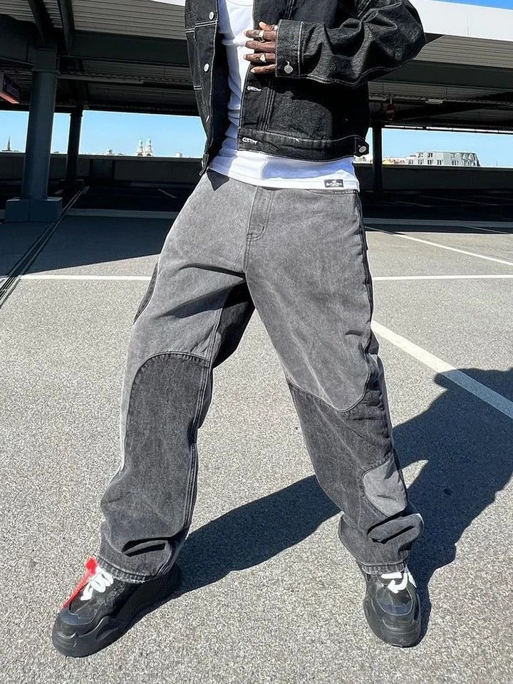 Japanese Brand × Jean Doodle Diddle Swindle Loose Straight Jeans Size US 34 / EU 50 - 3 Thumbnail