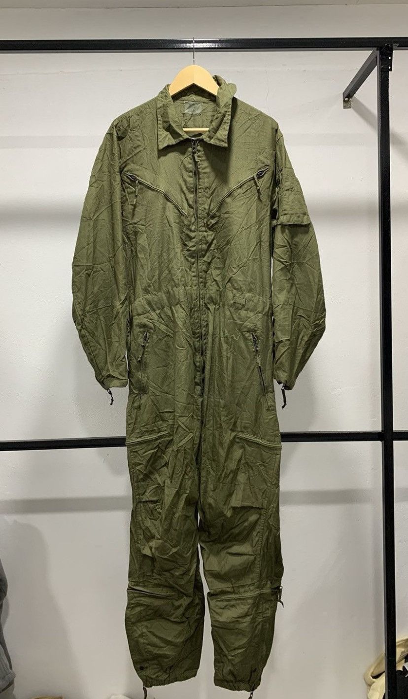 Vintage Military Coveralls War Army Gear WW2 90s 80s Size US S / EU 44-46 / 1 - 1 Thumbnail