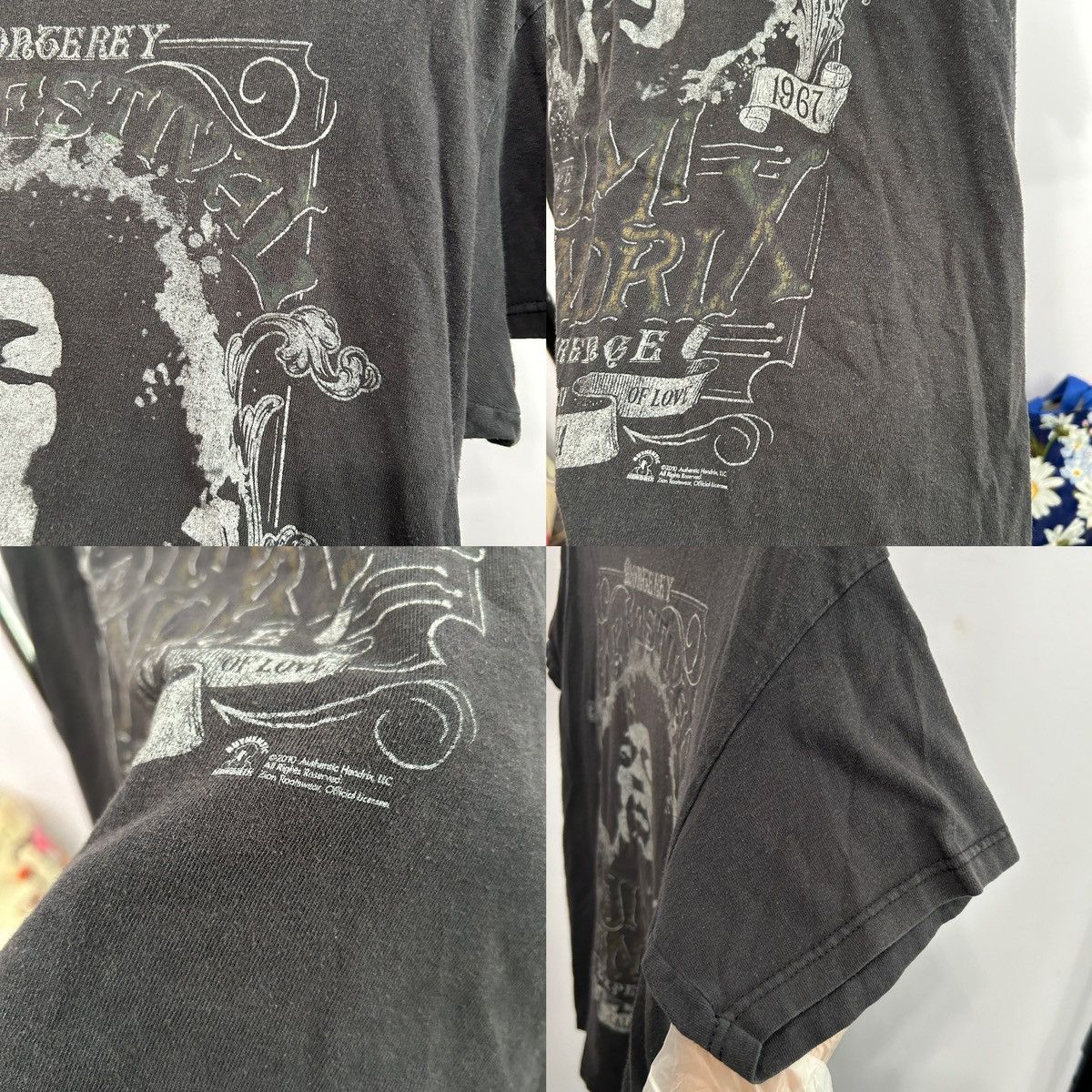 Zion Rootswear Zion Rootswear 2010 Jimi Hendrix Music Tshirt Sz M - "Avery” Size US M / EU 48-50 / 2 - 8 Thumbnail