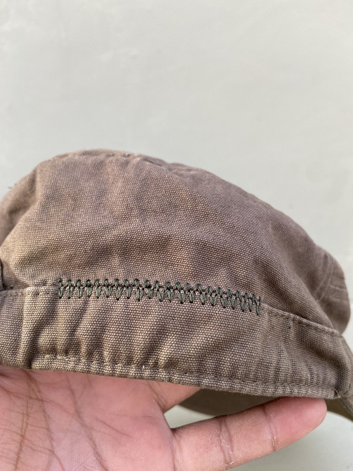 If Six Was Nine 2000s chunglim skull studded patrol hat Size ONE SIZE - 6 Thumbnail