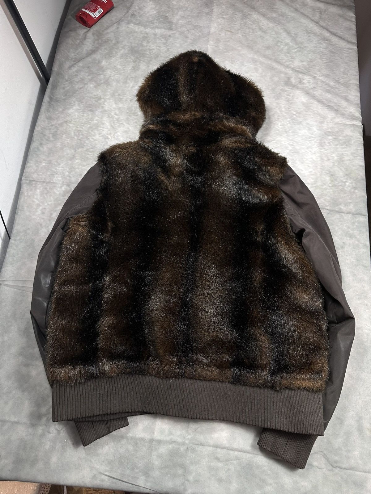 Miss Sixty Miss sixty 90s Faux Fur coat mesh jacket coat gaultier natur Size L / US 10 / IT 46 - 14 Thumbnail