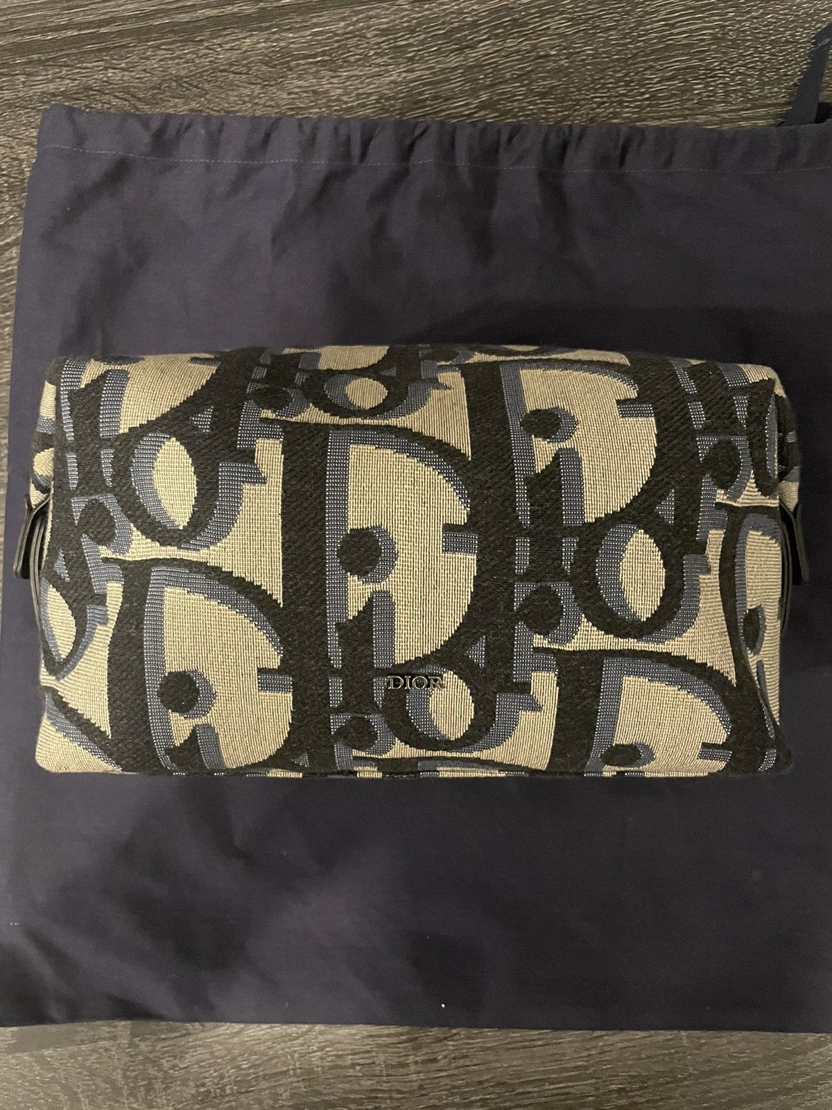 image of Dior Toiletry Bag in Beige, Men's