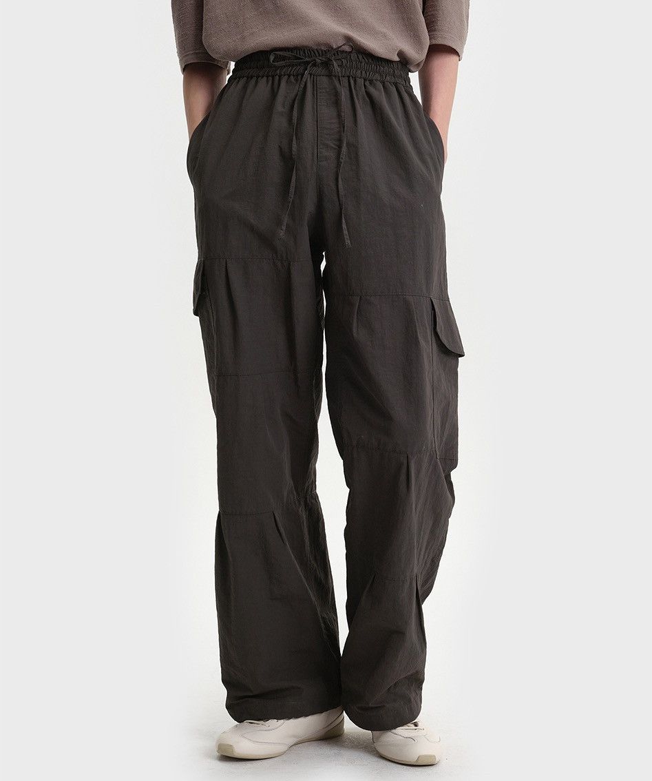 POST ARCHIVE FACTION (PAF) Belier Atelier Drizzle Cargo Pants Khaki Grey Size US 31 - 12 Thumbnail
