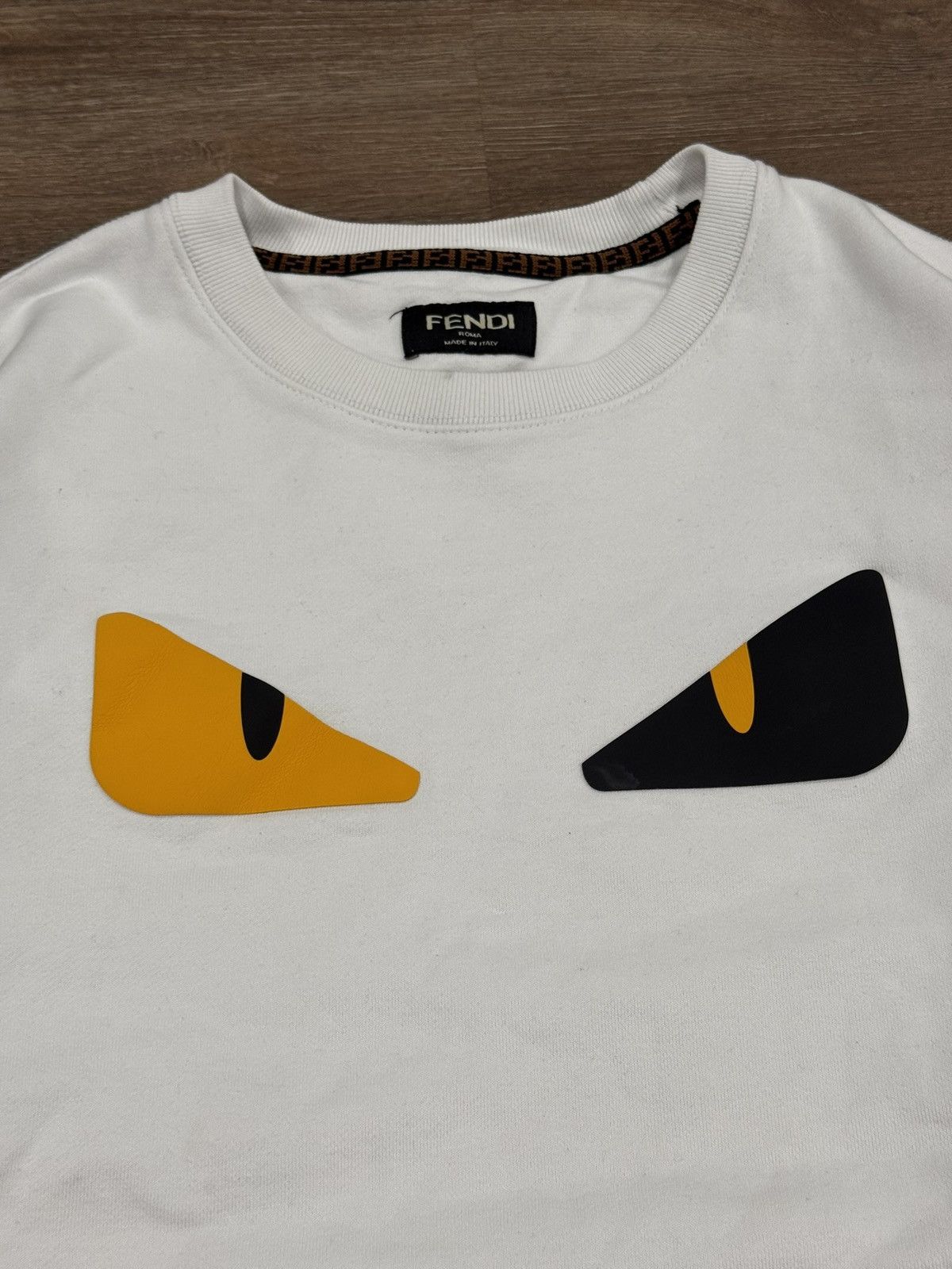 Fendi Fendi Monster Eyes Crewneck Sweatshirt Size US M / EU 48-50 / 2 - 4 Thumbnail