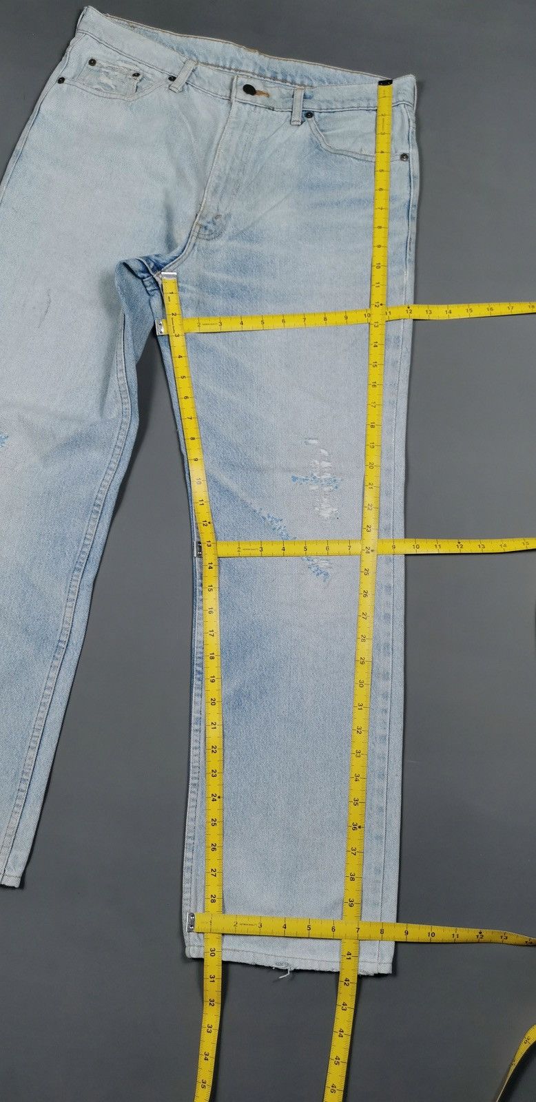Levi's Light Vintage 90s Levis 518 Jeans Size US 34 / EU 50 - 13 Thumbnail