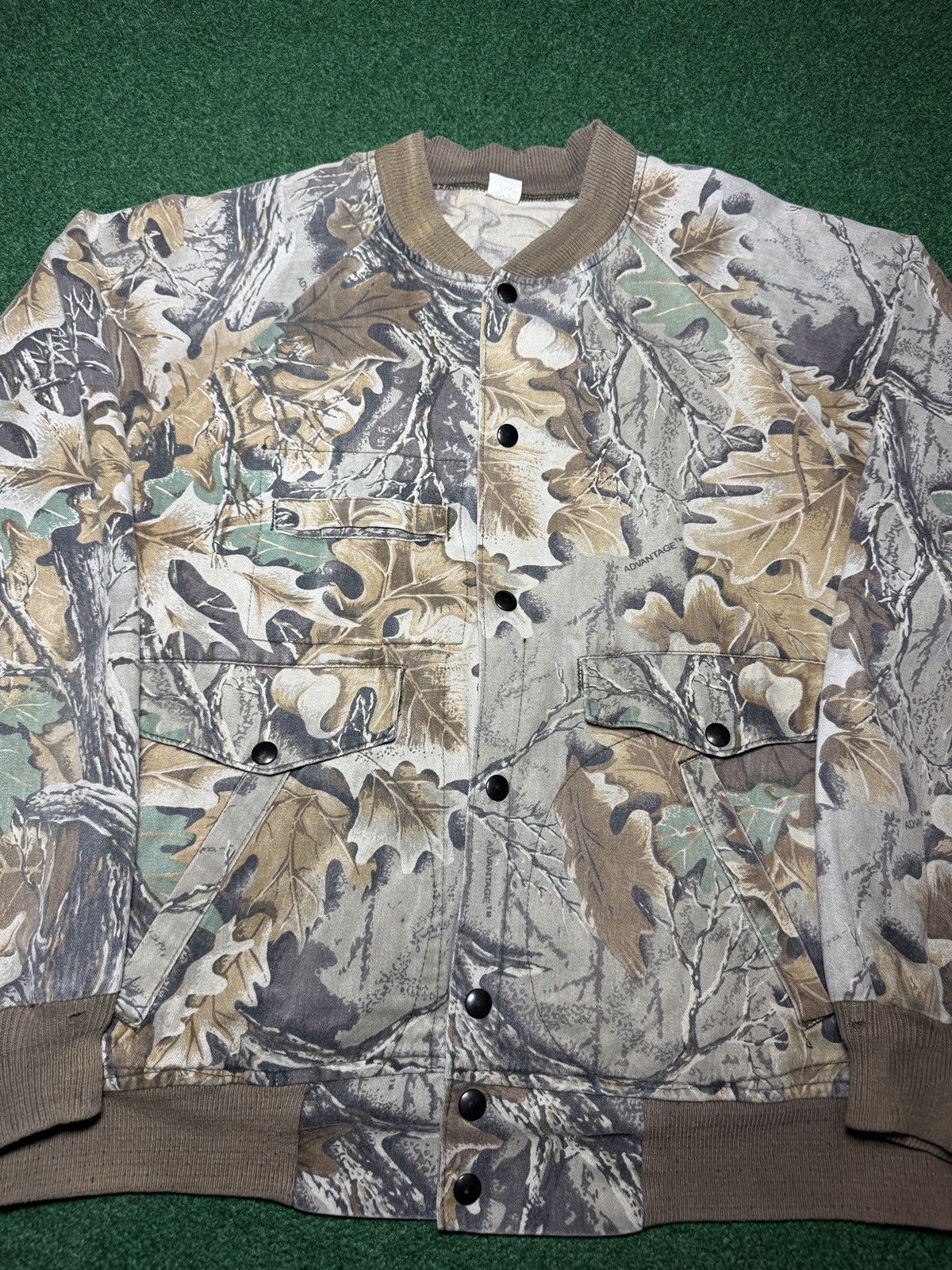 Vintage Camo Bomber Vintage Advantage L Lightweight Hunting Jacket Size US L / EU 52-54 / 3 - 2 Thumbnail