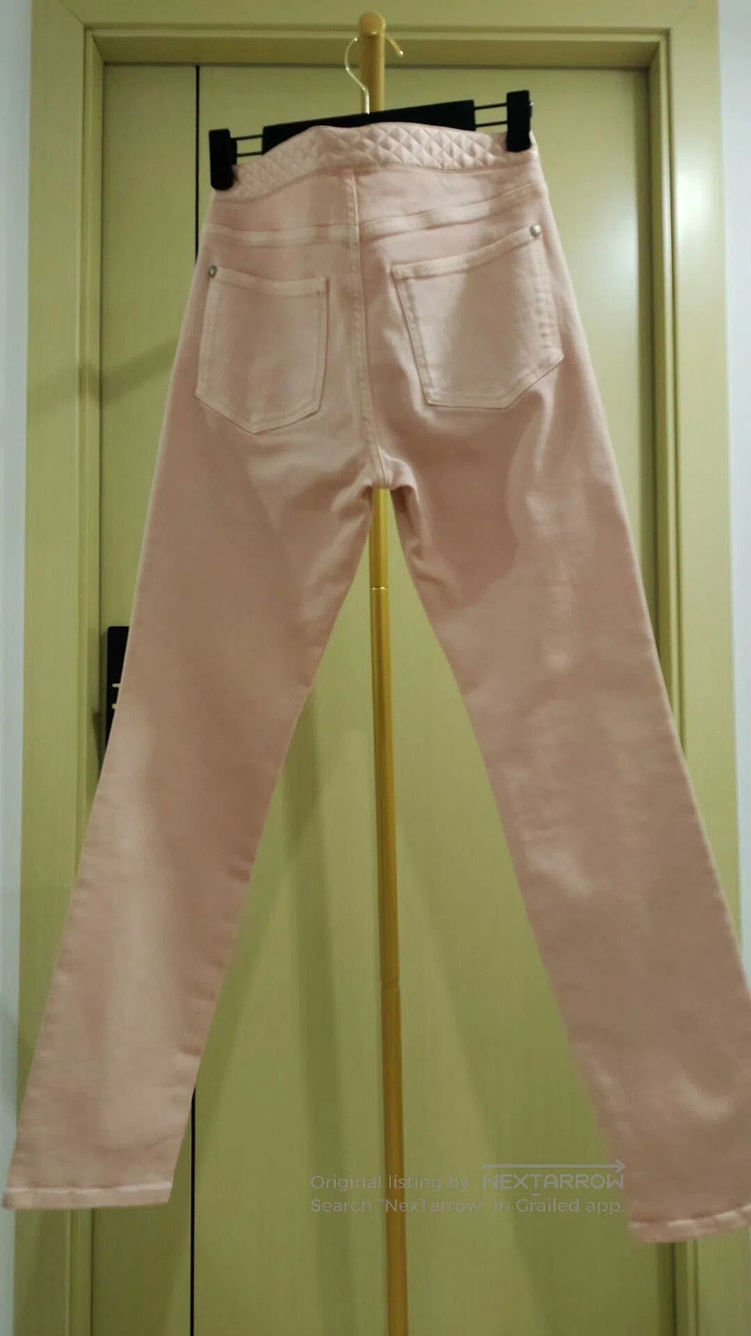 Chanel Chanel Pink Denim Pants with Tags. Size 27" / US 4 / IT 40 - 2 Thumbnail