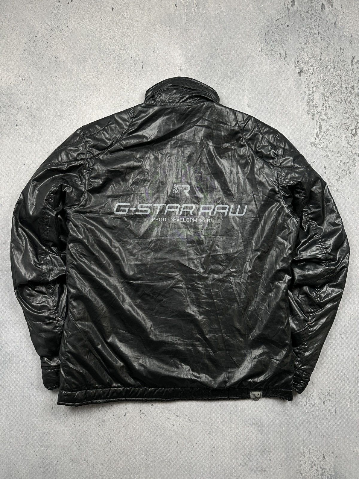 G-Star G-Star RAW 3301 Water Patrol Quilted Jacket Nylon Bomber L Size US L / EU 52-54 / 3 - 1 Thumbnail
