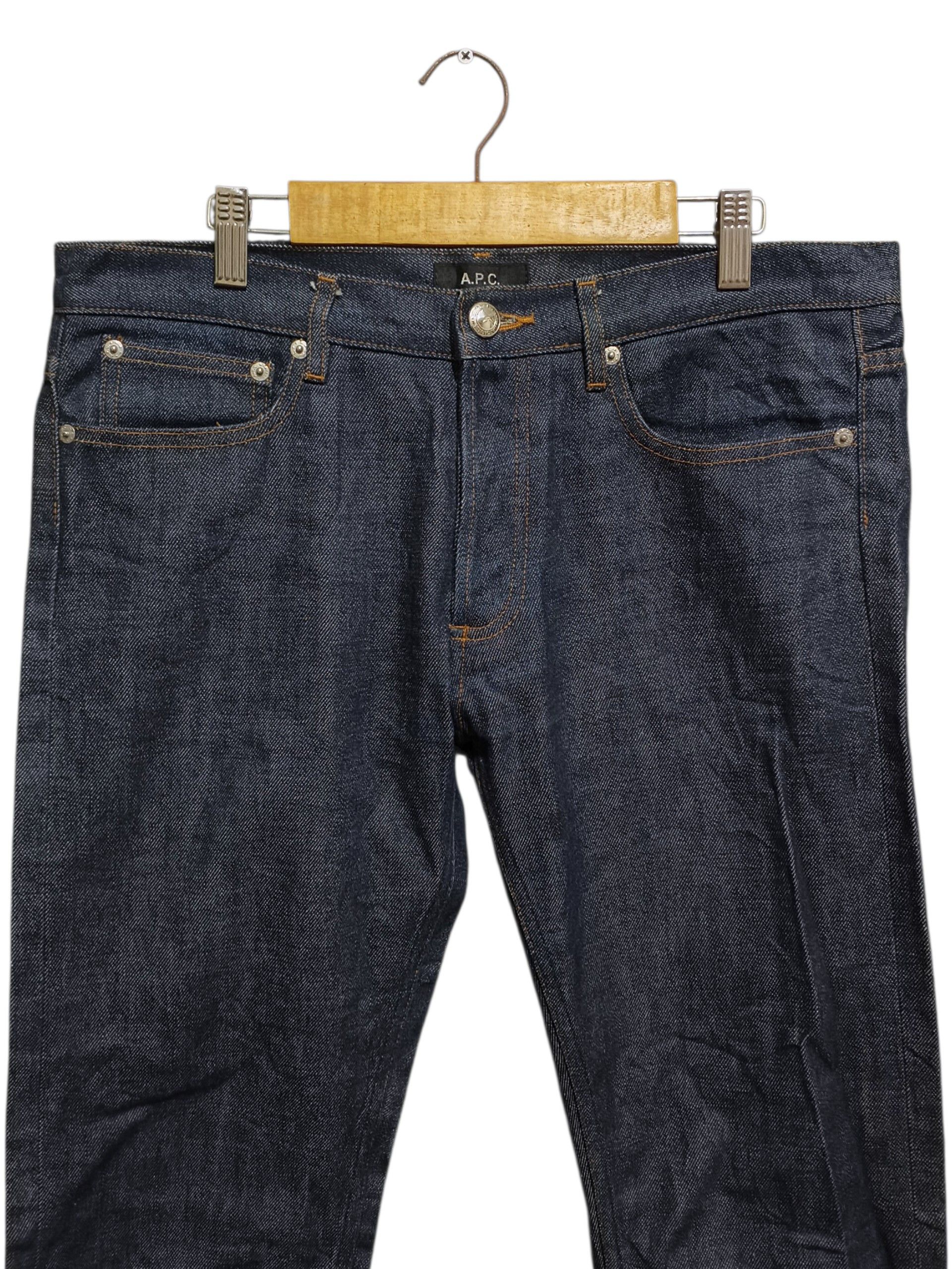 A.P.C. A.P.C. Petit New Standard Raw Selvedge Denim Size US 32 / EU 48 - 3 Thumbnail
