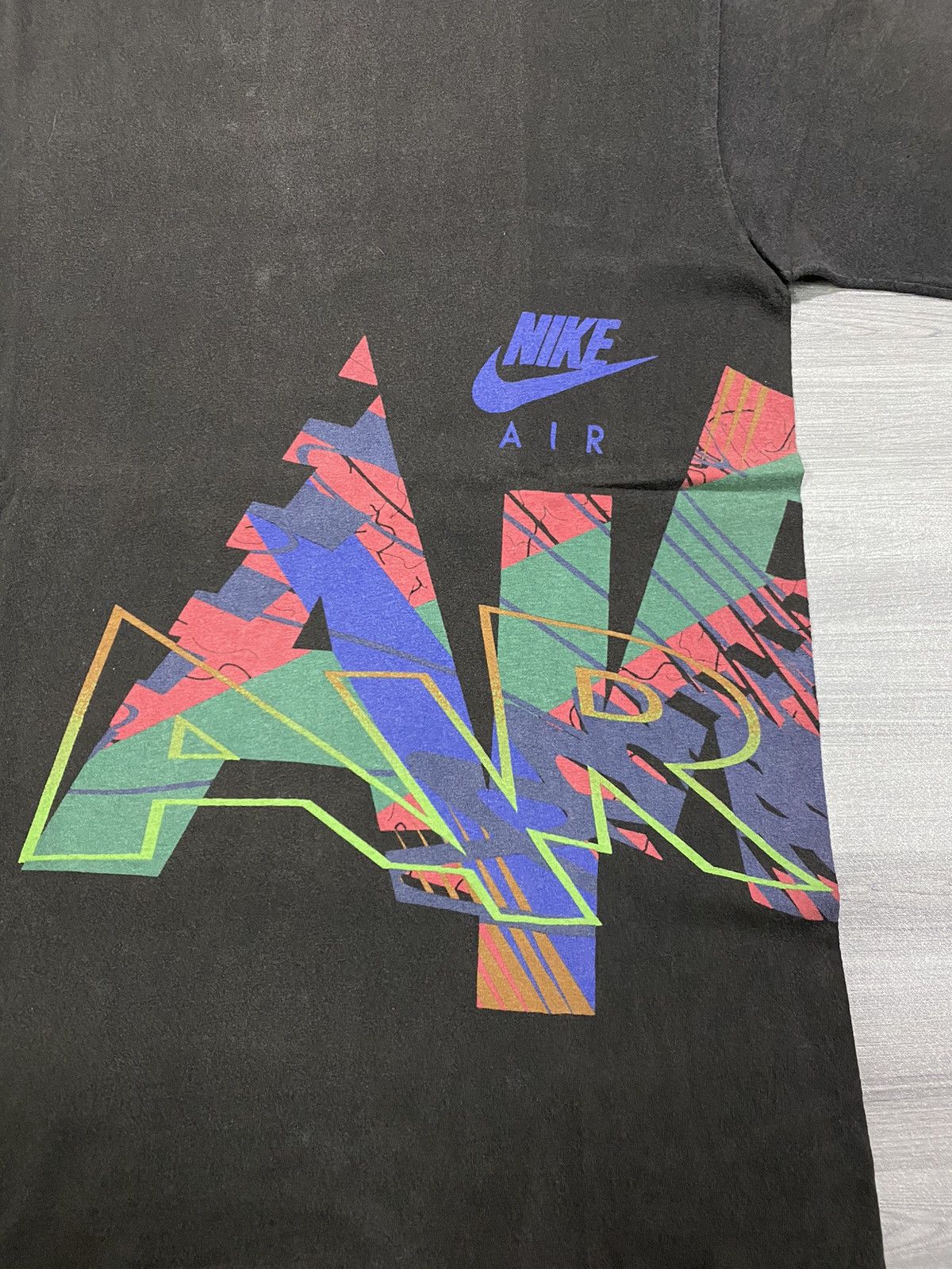 Nike Vintage 90s Nike Air Tee Size US M / EU 48-50 / 2 - 6 Thumbnail