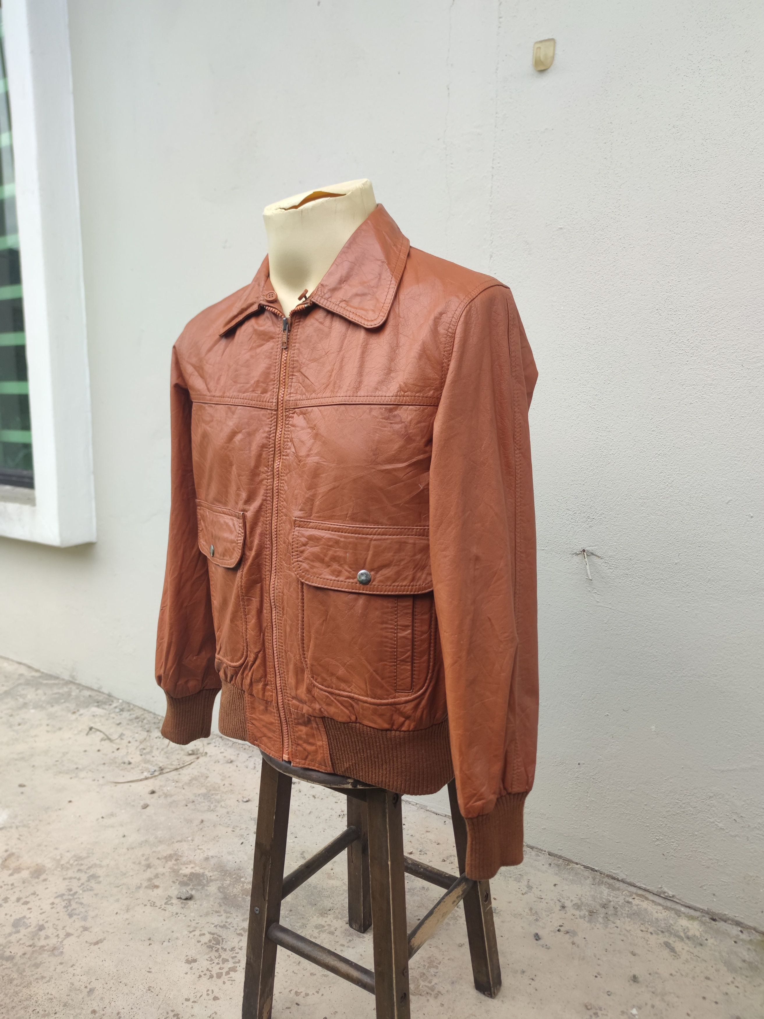 Vintage Vintage Crae Carlyle Cowhide Leather Jacket Size US M / EU 48-50 / 2 - 4 Thumbnail