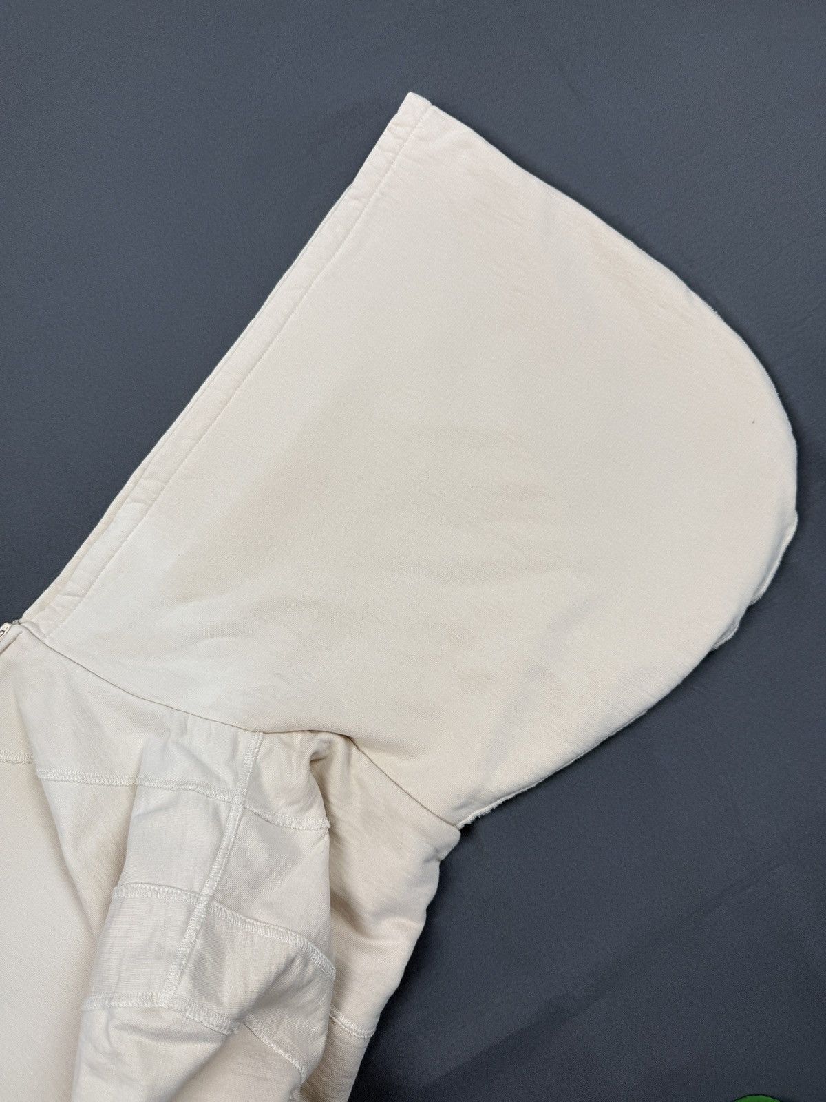 Other Cream Double Layered Cotton Oversized Monk Hood Boxy Hoodie Size US L / EU 52-54 / 3 - 7 Thumbnail